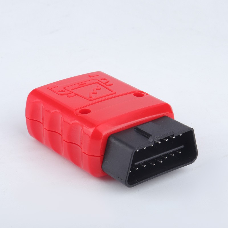 Truck J1962M Automotive OBD2 Male OBD 16pin Connector Gold Plated 90 ° Curved Pin Male Housing