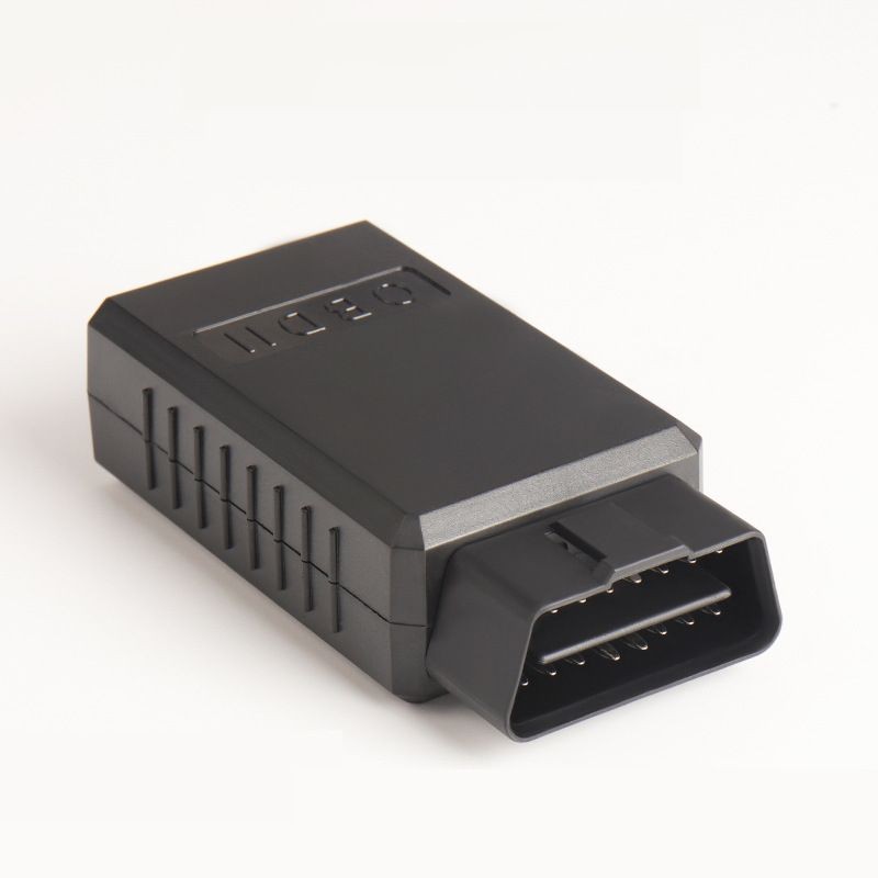 Automotive OBD2 male housing connector  for ELM327 Bluetooth and GPS