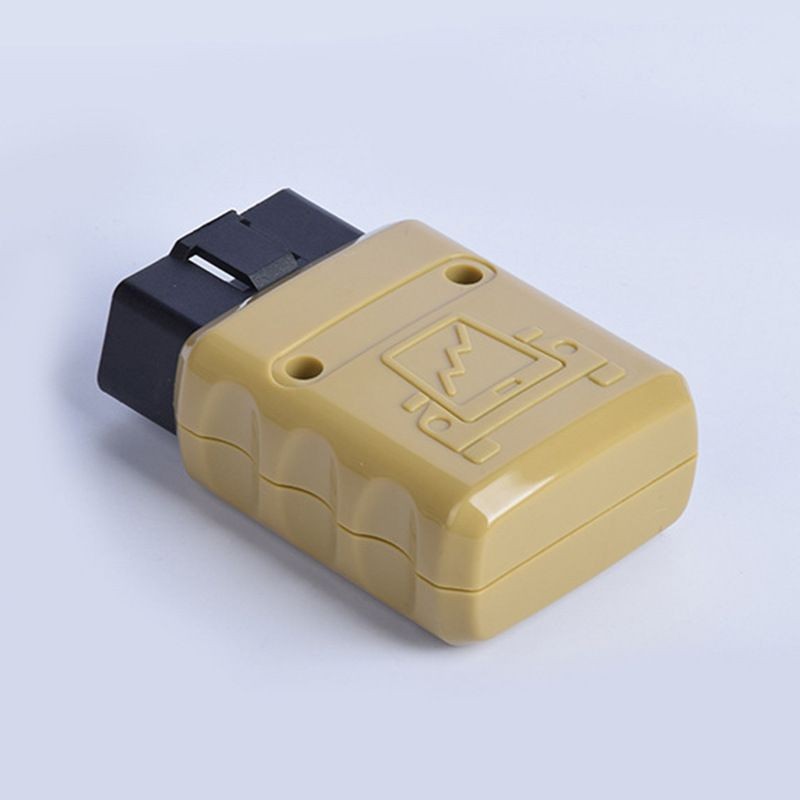 J1962M Automotive OBD2 Male OBD 16pin Connector Gold Plated 90 ° Bend Pin Male 12V/24V