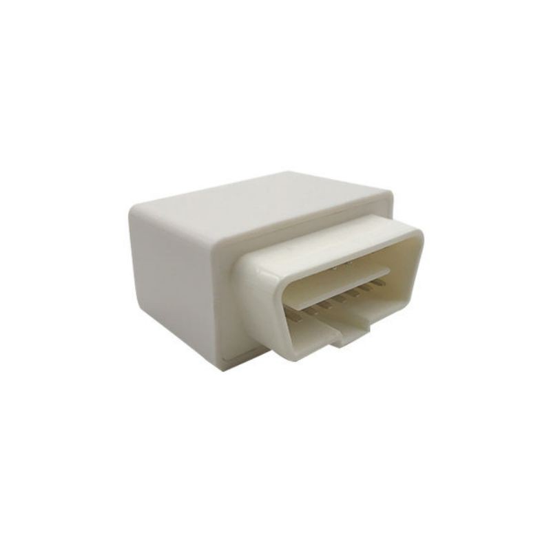 White automotive diagnostic OBD housing for  Mini OBD2 scanner with 33 mm OBD housing