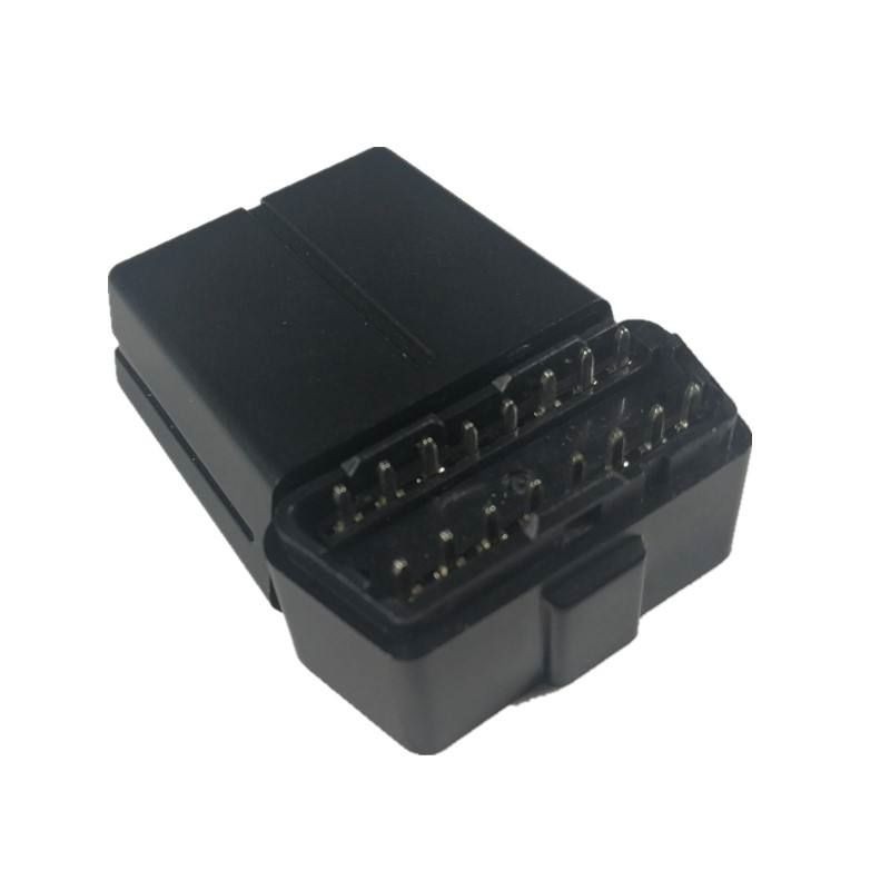 J1962  obdii pcb connector with housing for car detective device 