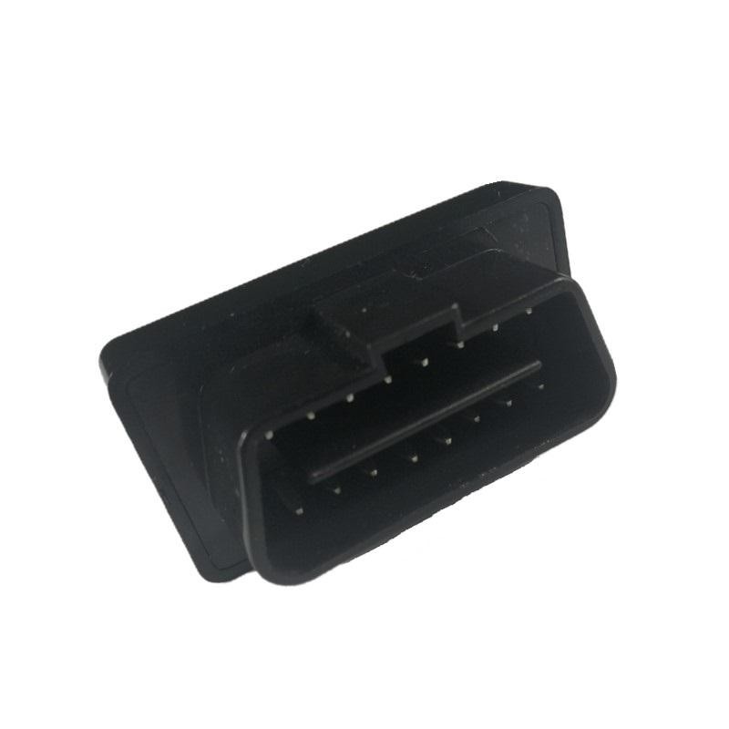 Black OBD housing connector for Obd2 adapter with plastic housing for small OBD devices such as ELM327