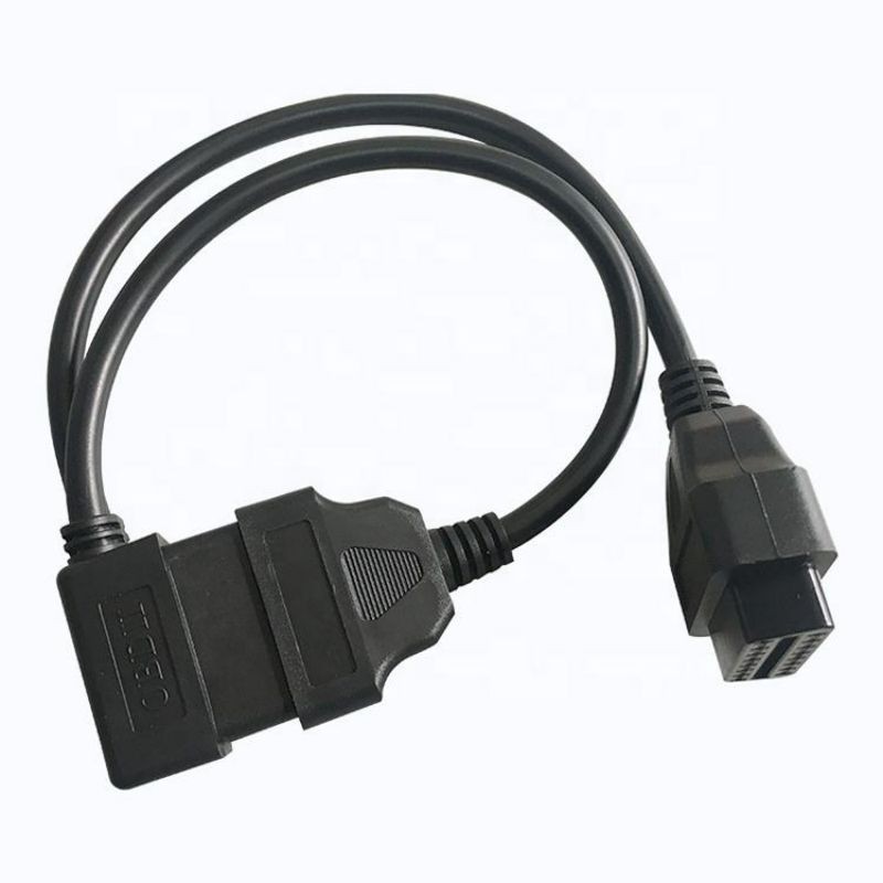 OEM ODM 90 Degrees  Obd Cable Diagnostic Extension  Cable   odb2  Splitter  Y Cable 