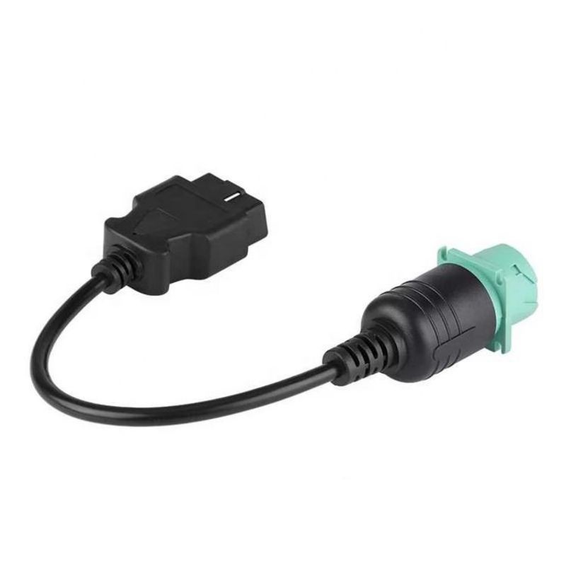 obd2 16 Pin male to  J1939  9pin female Cable   For  Cummins Engine