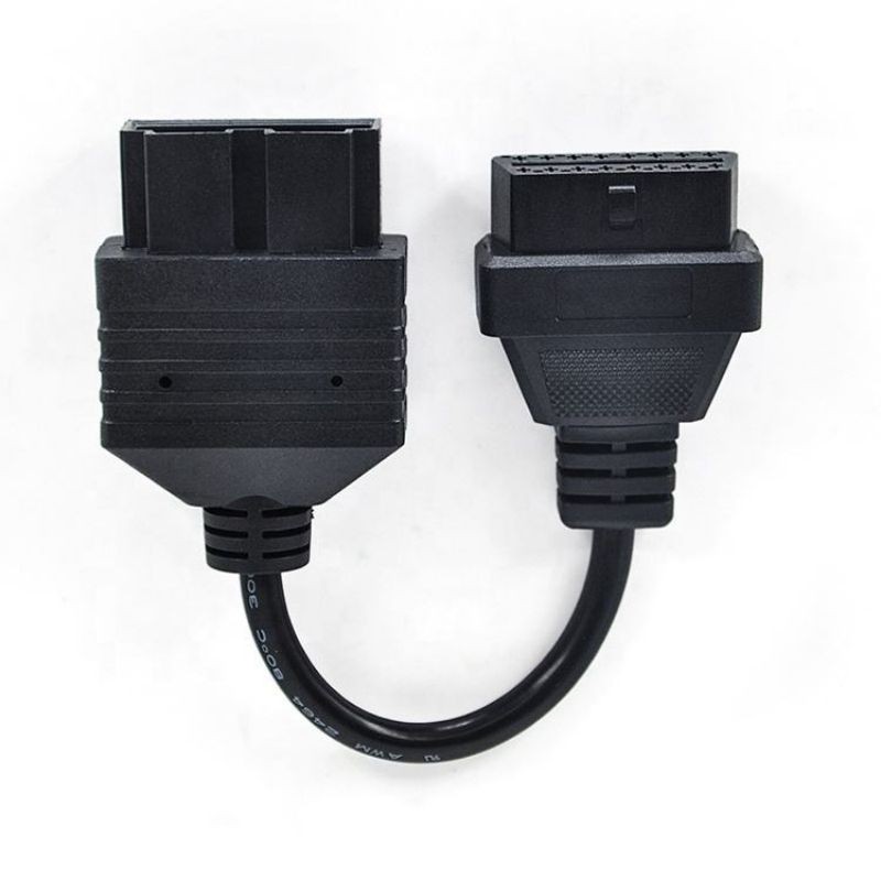 1.5M  OBD1  20Pin To  OBD2   16Pin  cable  Diagnostic Tool Scanner OBD2 Extension Cable 