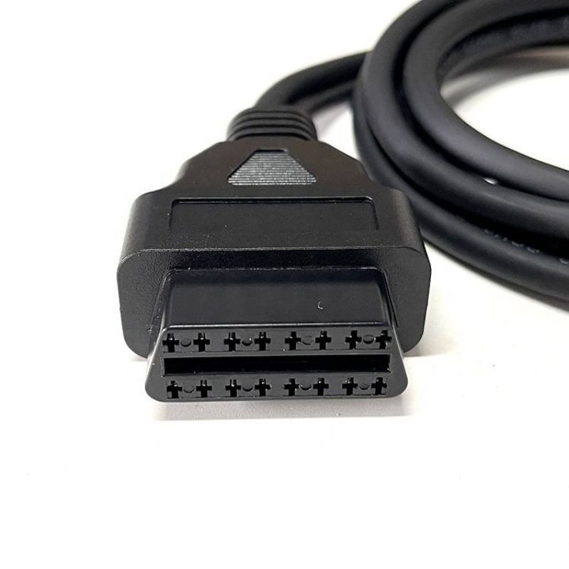 Universal 16Pin OBD 2 to open end cable  OBD2 Power Cable Adapter 16 Pin OBDii Cable