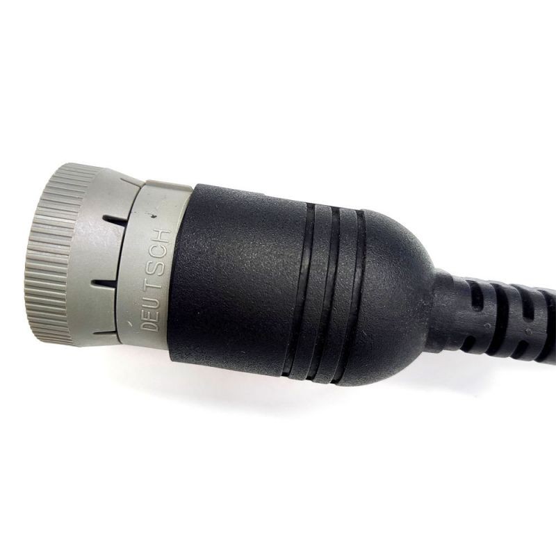 Durable J1708 6pin  to  OBD2 16pin  Receptacle ELD Cable GPS Tracker Heavy Duty Truck Cable