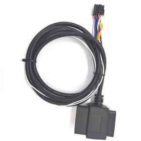  OBD2  16pin T Female ELD Cable Calamp Cable for GPS Tracker Diagnostic Tools Cable