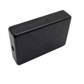 S shell universal module box DIY perforated silk screen black junction box electronic wiring box plastic mold shell